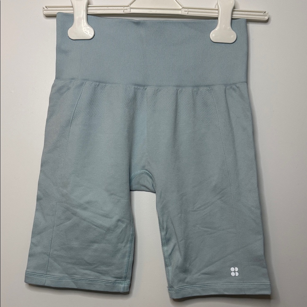 Sweaty Betty woman  Light Blue sport shorts